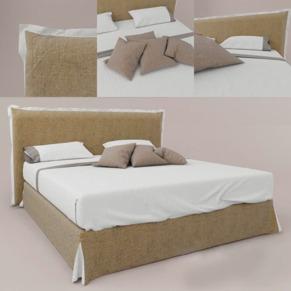 Designer Bed_Warehouse Furniture_Howard by Calligaris_PopUpDesign