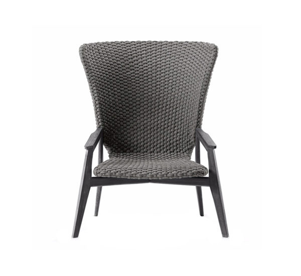 Designer Outdoor Lounge High Back Armchair_Warehouse Stock_Knit_ by Ethimo_PopUpDesign
