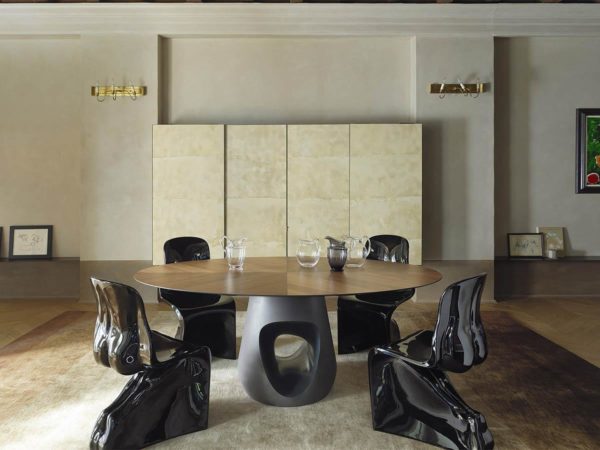 Designer Table_Warehouse-furniture_Barbara_Walnut by Horm_PopUpDesign