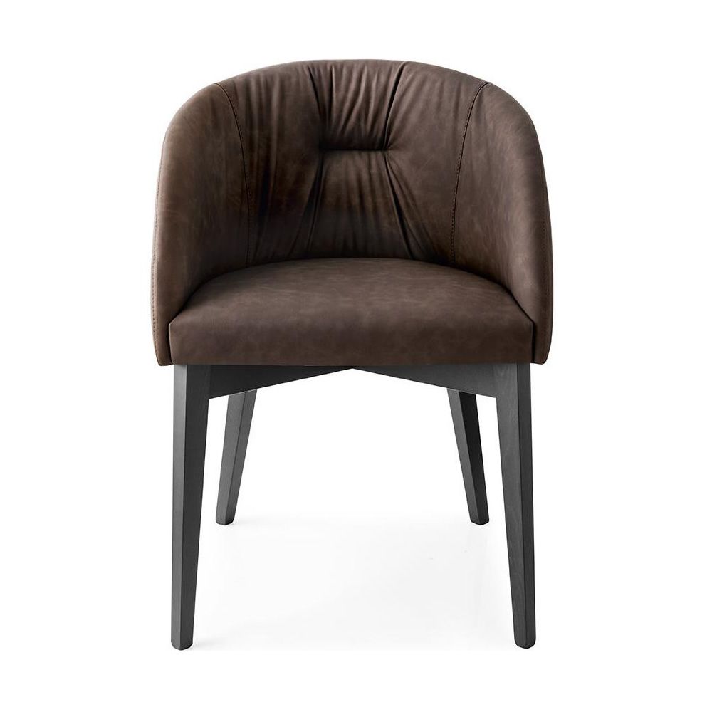 Designer Padded Armchair| Rosie Soft by Connubia - PopUpDesign